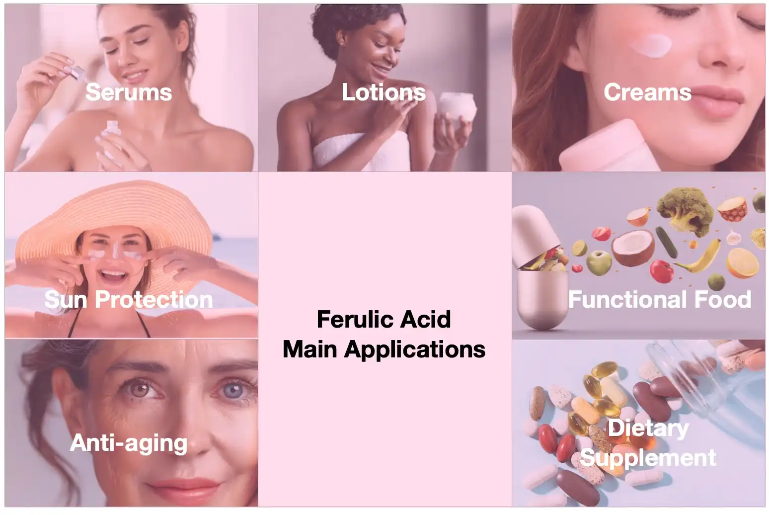 ferulic acid applications ferulic acid applications