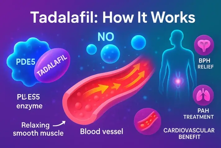 How Tadalafil Works in the Body How Tadalafil Works in the Body