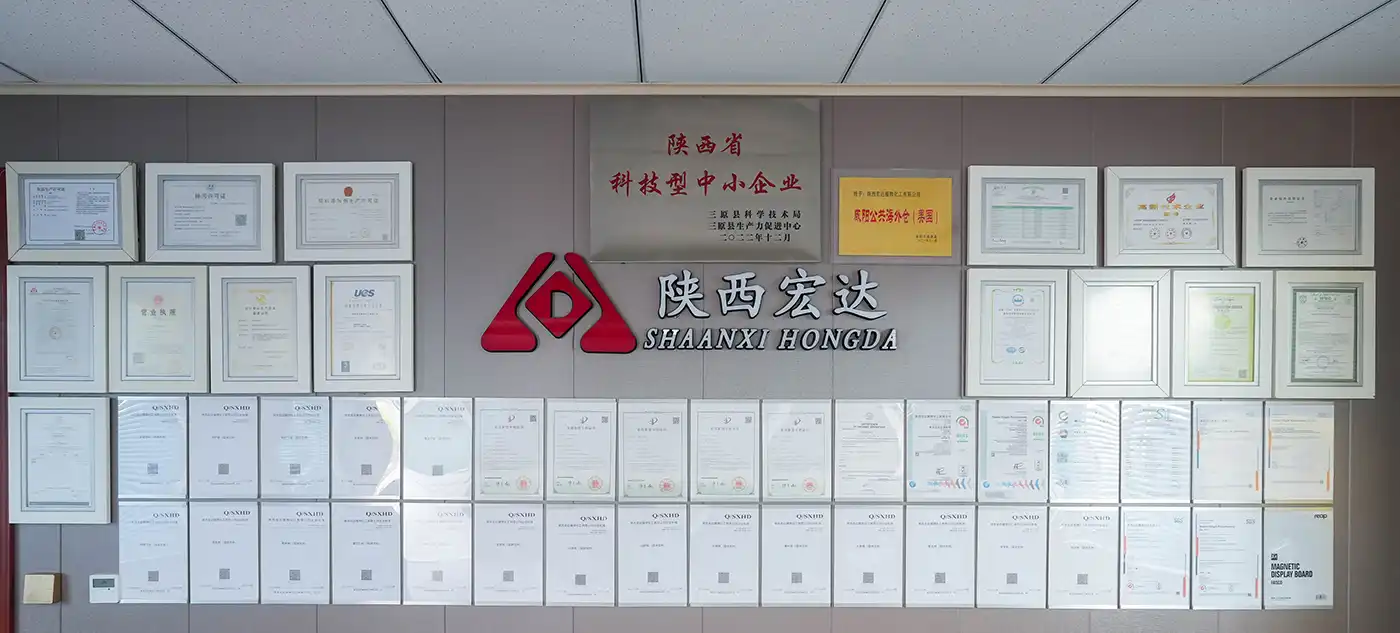 hongda's certifications hongda's certifications