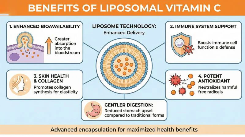 Liposomal vitamin c powder supplier