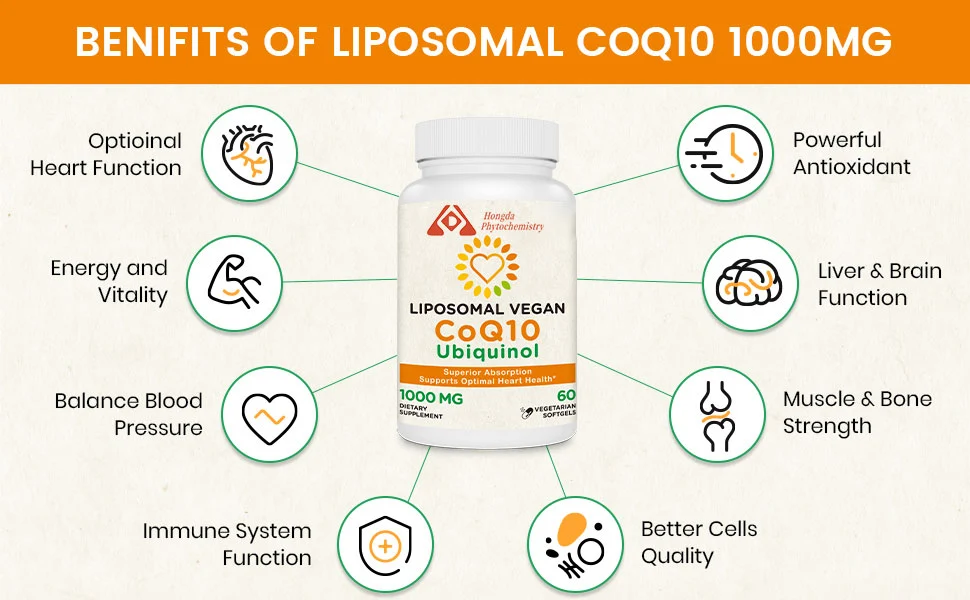 Liposomal Coenzyme Q10 Benefits Liposomal Coenzyme Q10 Benefits