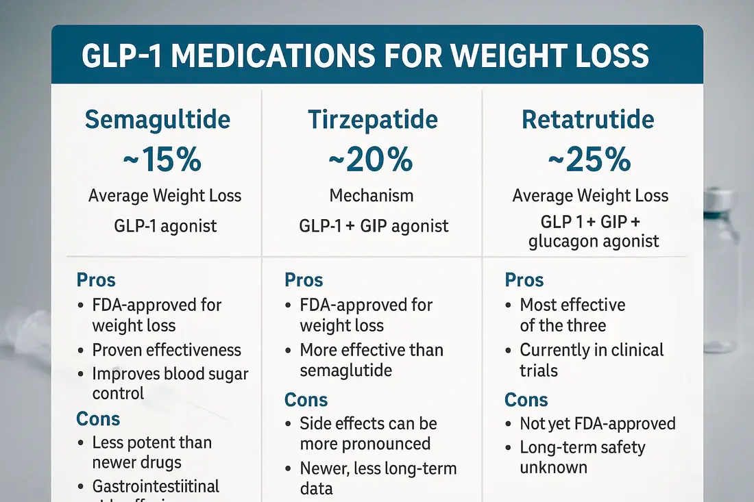 Retatrutide Powder Versus Other GLP-1 Retatrutide Powder Versus Other GLP-1
