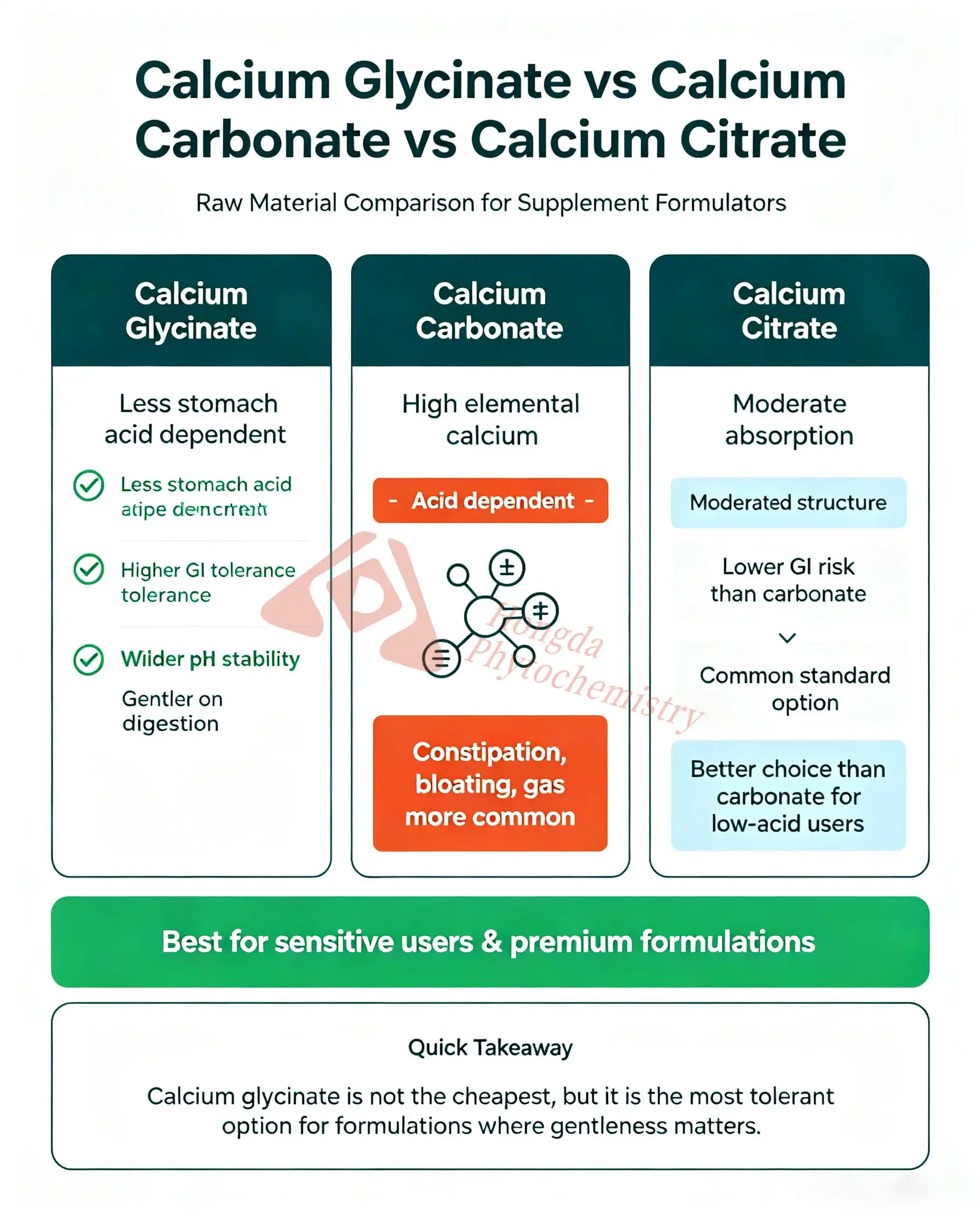 Calcium glycinate vs calcium Carbonate or Citrate Calcium glycinate vs calcium Carbonate or Citrate