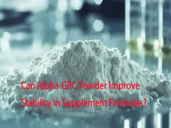 Can Alpha-GPC Powder Improve Stability in Supplement Formulas?