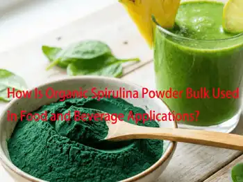 How Is Organic Spirulina Powder Bulk Used in Food and Beverage Applications?