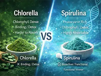 Organic Spirulina Powder Bulk vs Chlorella: Which Is Better?