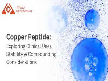 What Are the Stability Properties of Copper Peptide Ghk Cu Powder?